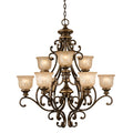 Crystorama Lighting Group Norwalk 9 Light 34 Wide Chandelier With