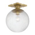 Crystorama Lighting Group Ory 1003 Orly 10 Wide Semi Flush Globe