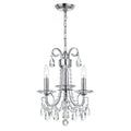 Crystorama Lighting Group Othello 3 Light 13 Wide Chandelier With