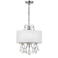 Crystorama Lighting Group 6623 Cl Saq Othello 3 Light 15 Wide
