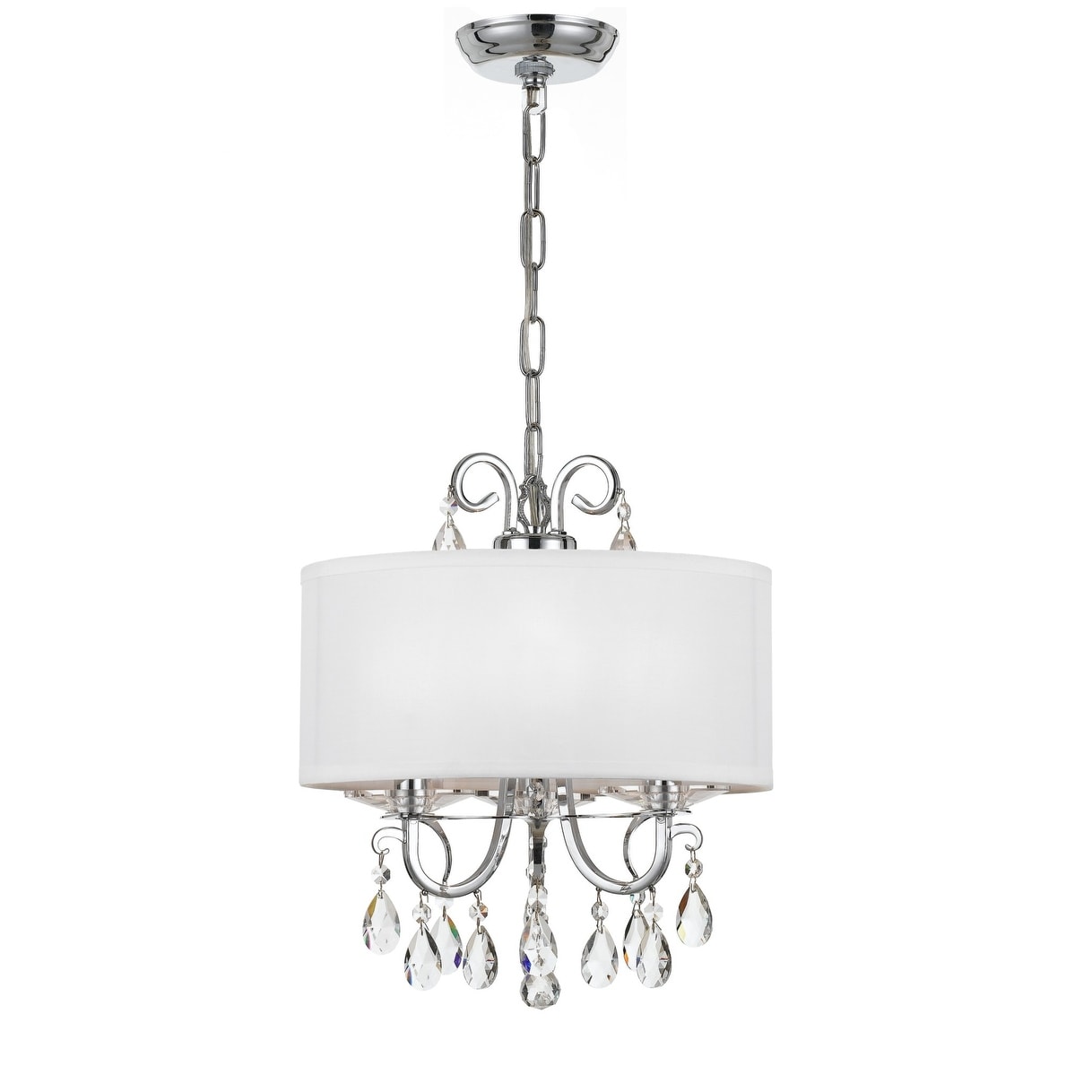 Crystorama Lighting Group 6623 Cl Saq Othello 3 Light 15 Wide