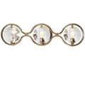 Crystorama Lighting Group Qui 7623 Quincy 3 Light 25 Wide Bathroom