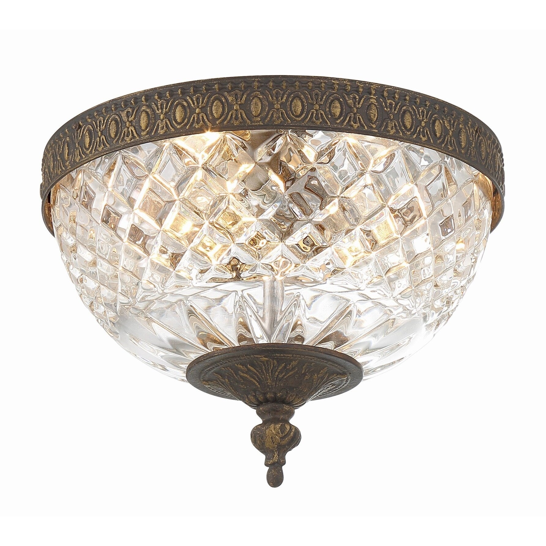 Crystorama Lighting Group 117 8 Richmond 2 Light 8 Wide Flush Mount