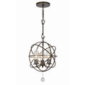 Crystorama Lighting Group Sol 9325 Solaris 3 Light 12 Wide Globe