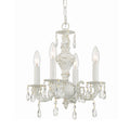 Crystorama Lighting Group Sutton 4 Light 13 1 2 Wide Chandelier With