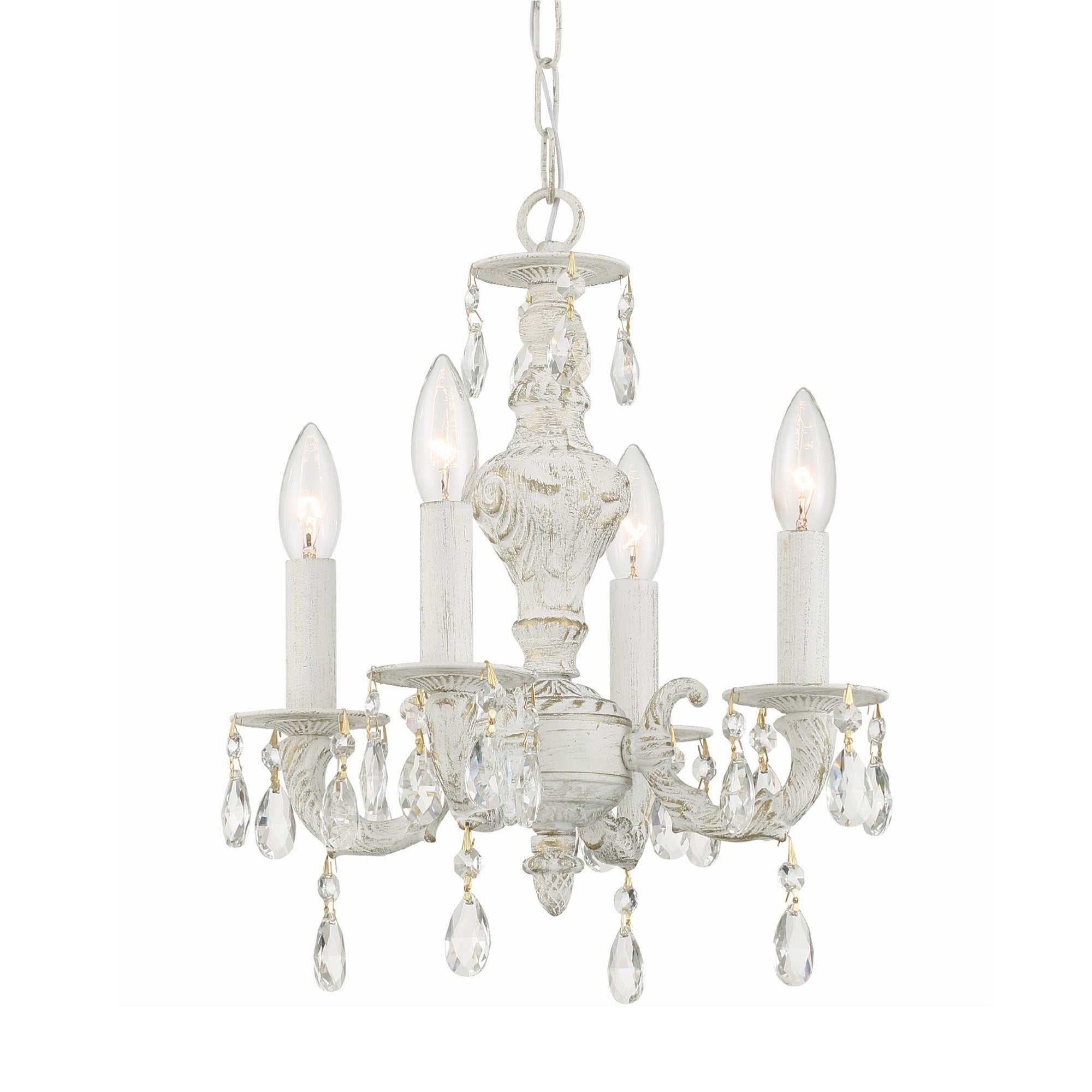 Crystorama Lighting Group Sutton 4 Light 13 1 2 Wide Chandelier With