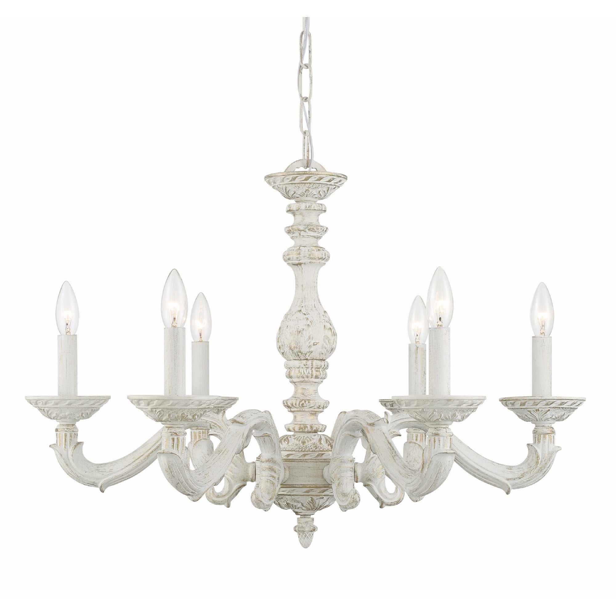Crystorama Lighting Group Sutton 6 Light 28 Wide Chandelier