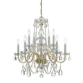 Crystorama Lighting Group 1130 Cl Saq Traditional Crystal 10 Light 26