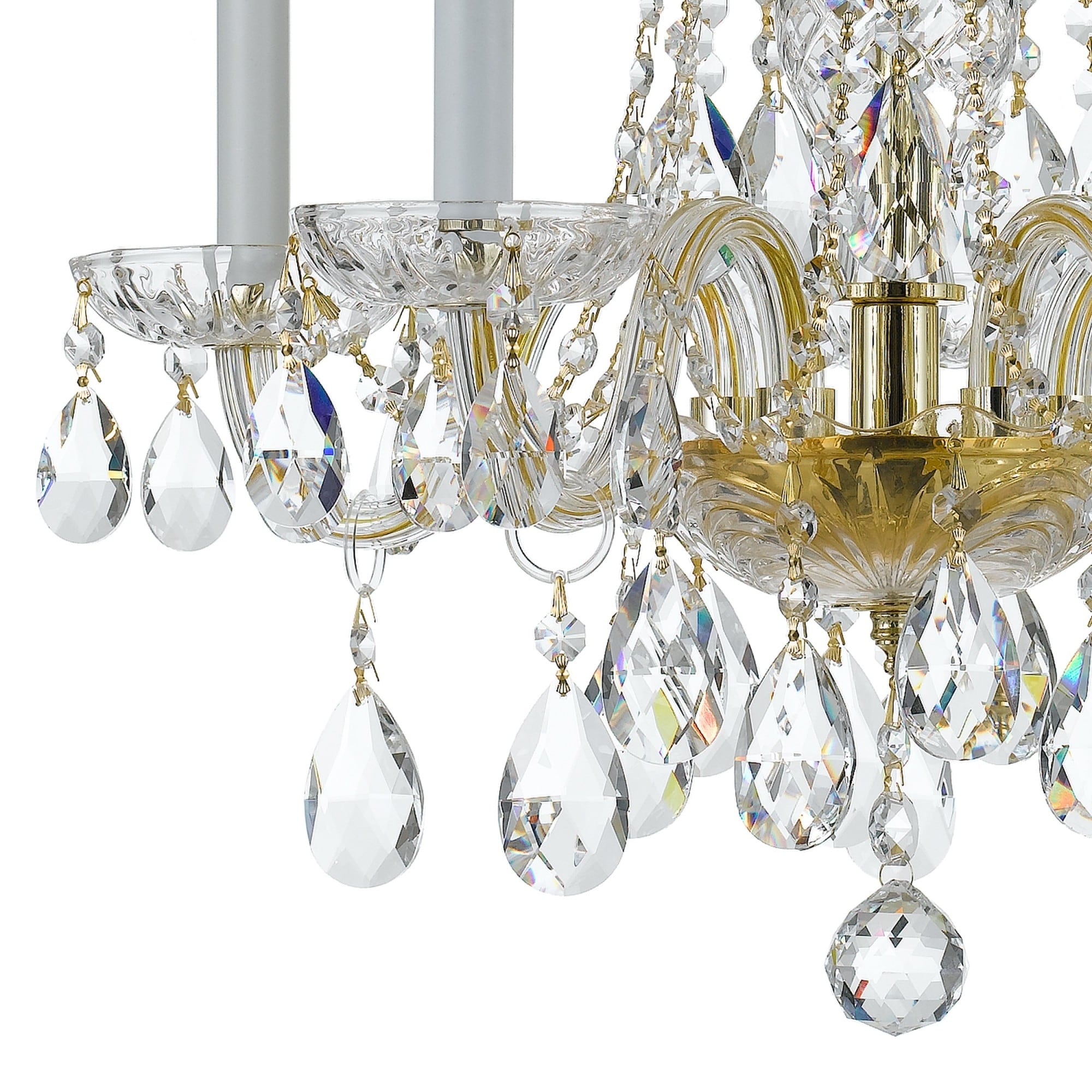 Crystorama Lighting Group 1061 Cl Mwp Traditional Crystal 5 Light 18