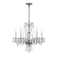 Crystorama Lighting Group 5085 Cl Saq Traditional Crystal 5 Light 20