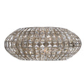 Crystorama Solstice Collection 2 Light Antique Silver Wall Sconce