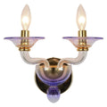 Stella 2 Light Gold Wall Sconce
