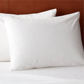 Classic Organic Cotton Percale 400 Thread Count White King Duvet Cover