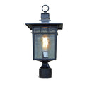Cullen 1 Light Exterior Lighting In Imperial Black Finish