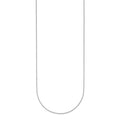 Curata Jewelry Solid 950 Platinum 0.7Mm Box Chain Necklace