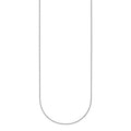 Curata Jewelry Solid 950 Platinum 1.1Mm Cable Chain Necklace