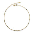 Curata Solid 10K Yellow Gold 10 2.2Mm Mariner Chain Anklet