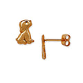 Curata 14K Yellow Gold Polished 3 Mm Ball Screw Back Cartilage Stud Earrings
