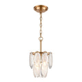 Curiosity 9 Inch Wide 1 Light Mini Pendant In Aged Brass 9In W X 9In D X 15In H