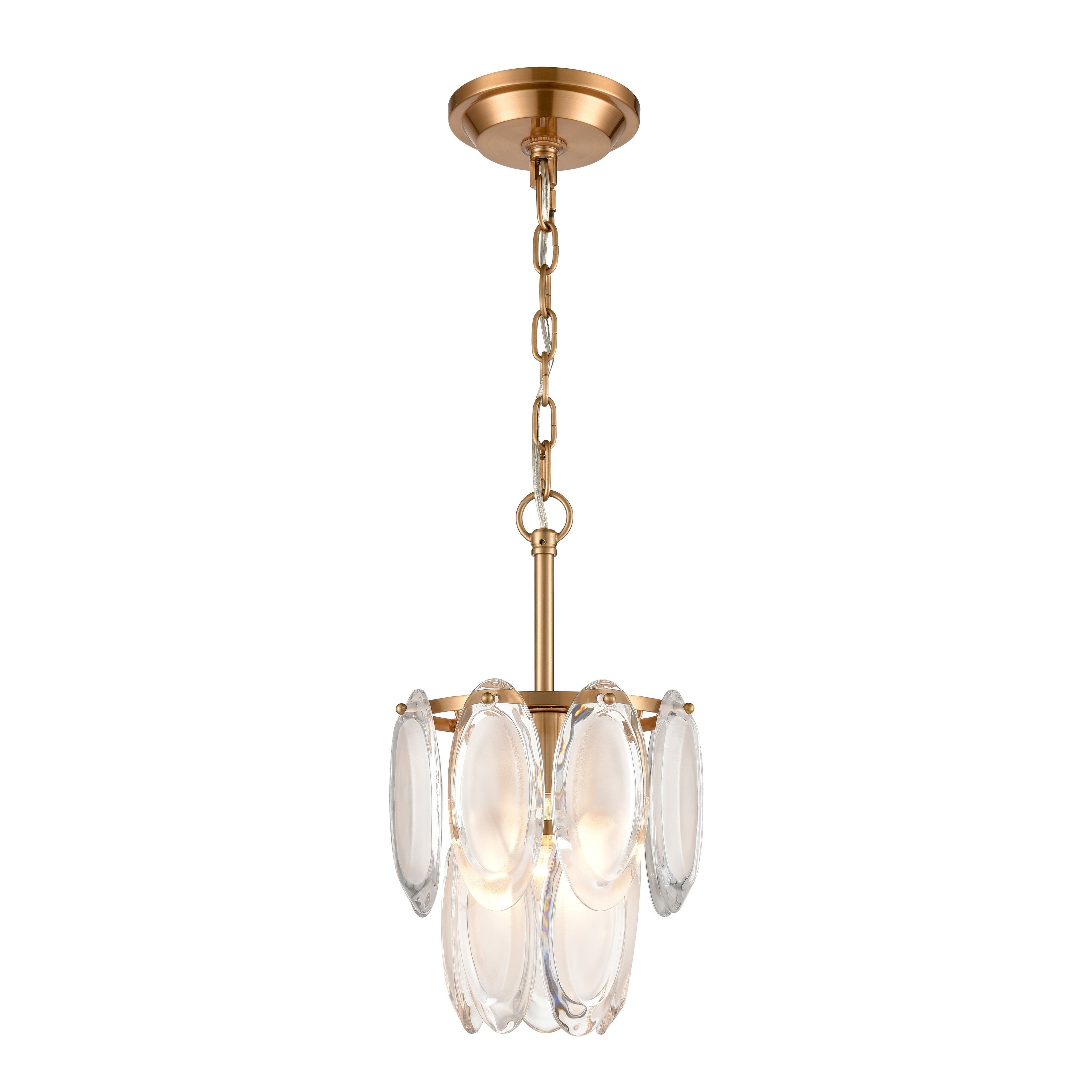 Curiosity 9 Inch Wide 1 Light Mini Pendant In Aged Brass 9In W X 9In D X 15In H