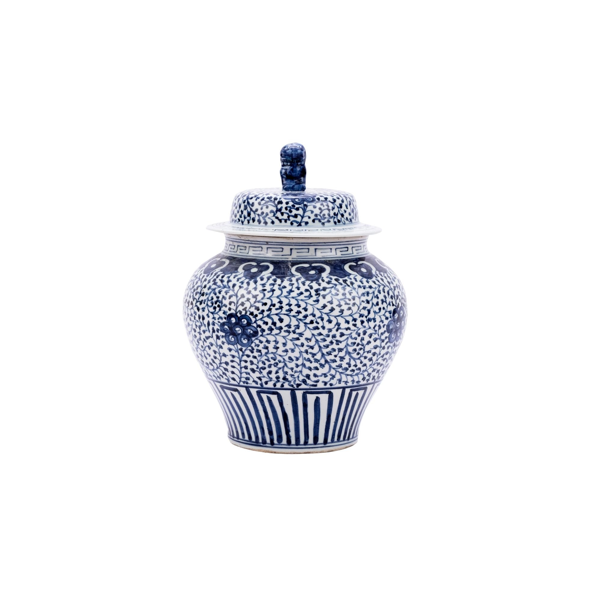 Curly Vine Ancestor Ginger Decorative Jar