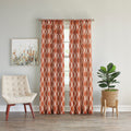 Morocco Ogee Print Curtain Panel