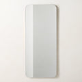 Audre Unlacquered Brass Round Wall Mirror 24in
