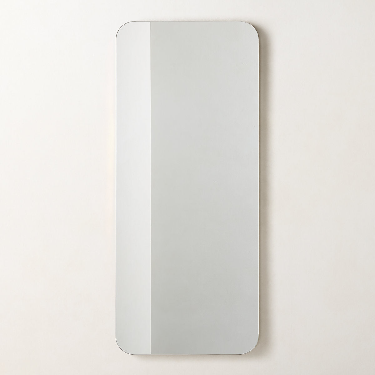 Audre Unlacquered Brass Round Wall Mirror 24in