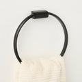 Curveaux Curved Matte Black Toilet Paper Stand