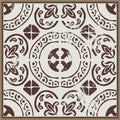 Custom Ceramic Tile No. 4 By Melissa Wang 22 X 22 In. Framed Canvas Wall Art Print