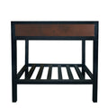 Cuzco Antique Copper 36 Inch Wrought Iron Metal Bath Vanity