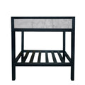 Cuzco Carrara 30 Inch Handcrafted Steel Bath Vanity