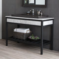 Cuzco Carrara 48 Inch Handcrafted Steel Bath Vanity