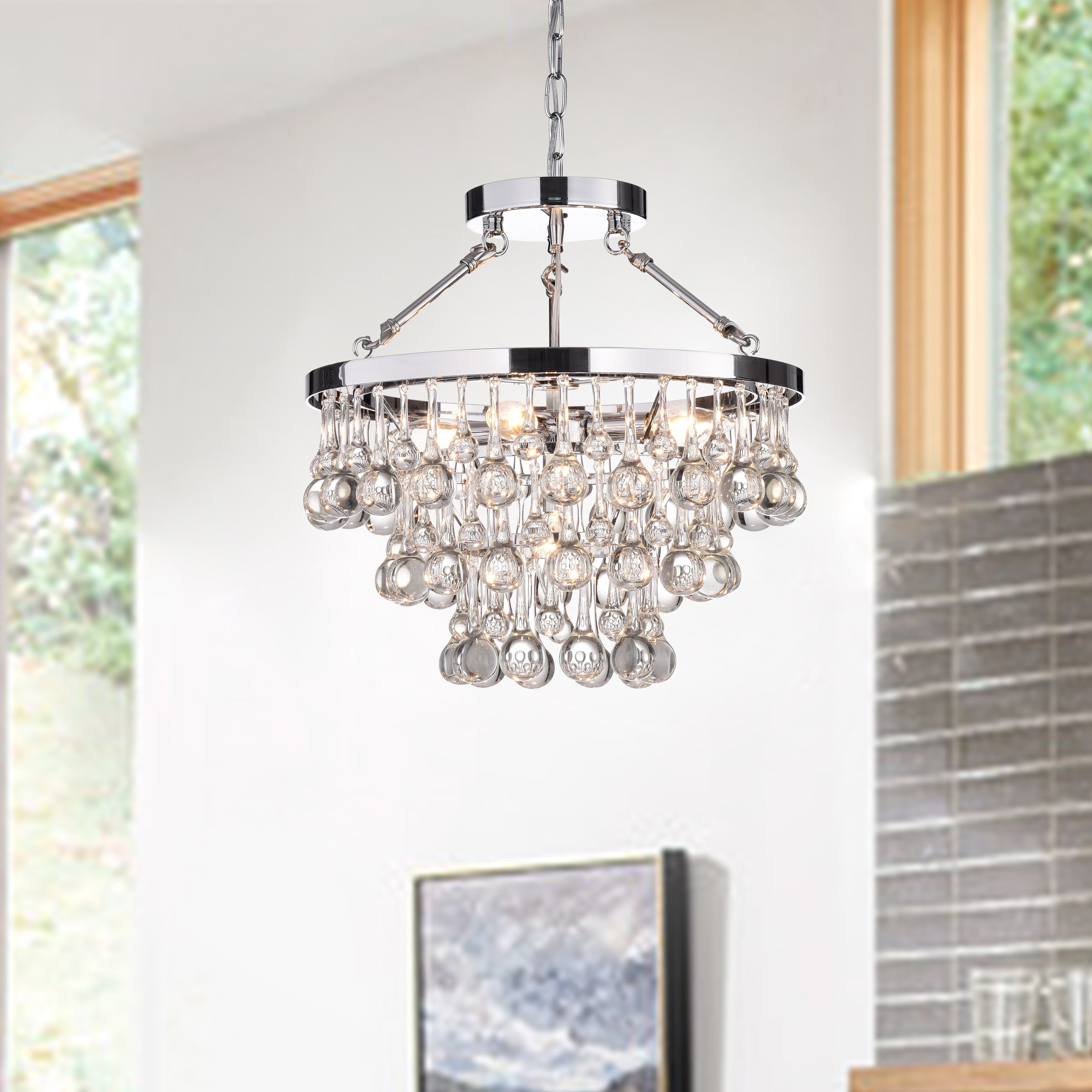 Cygnus 5 Light Tiered Chandelier