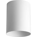 White Outdoor Ceiling Mount Cylinder