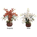 Cymbidium W Decorative Vase