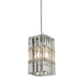 Cynthia 4 Inch Wide 1 Light Pendant In Polished Chrome 4In W X 4In D X 8In H
