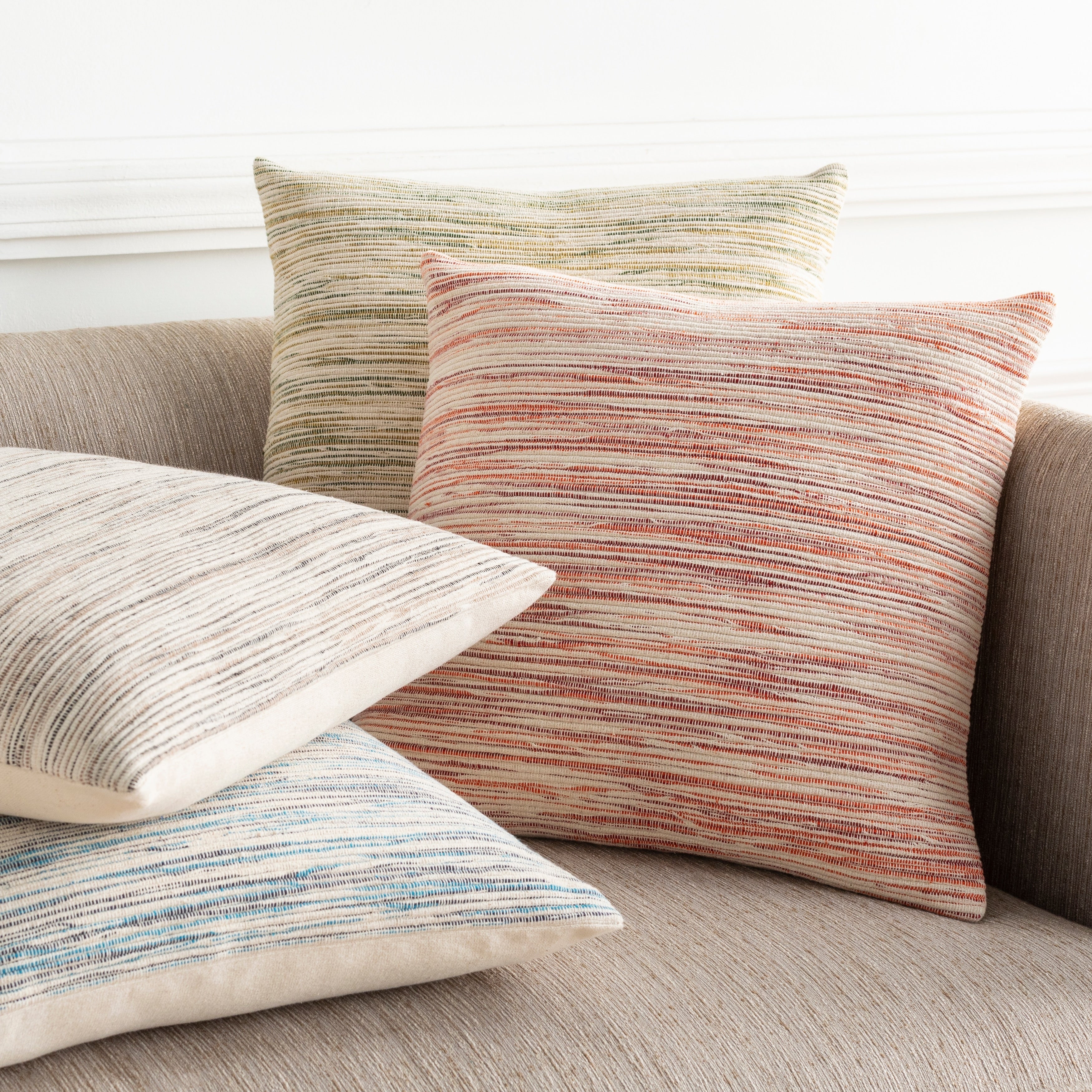 Cyril Bohemian 18 Inch Poly Or Feather Down Filled Throw Pillow