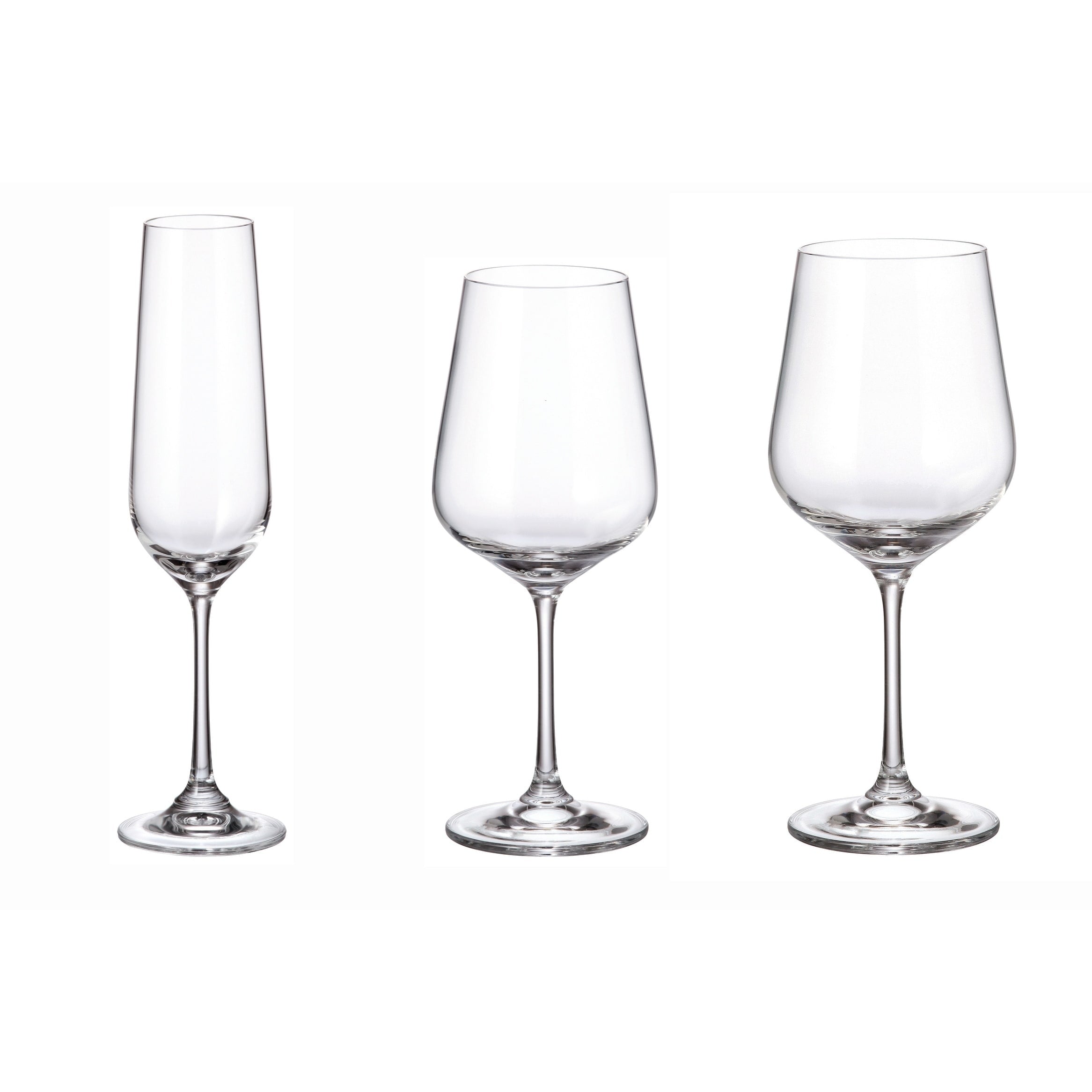 Trio Champagne Wine 18Pc Set