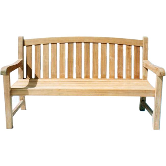 Handmade D Art Teak Captain 3 Seater Bench Indonesia