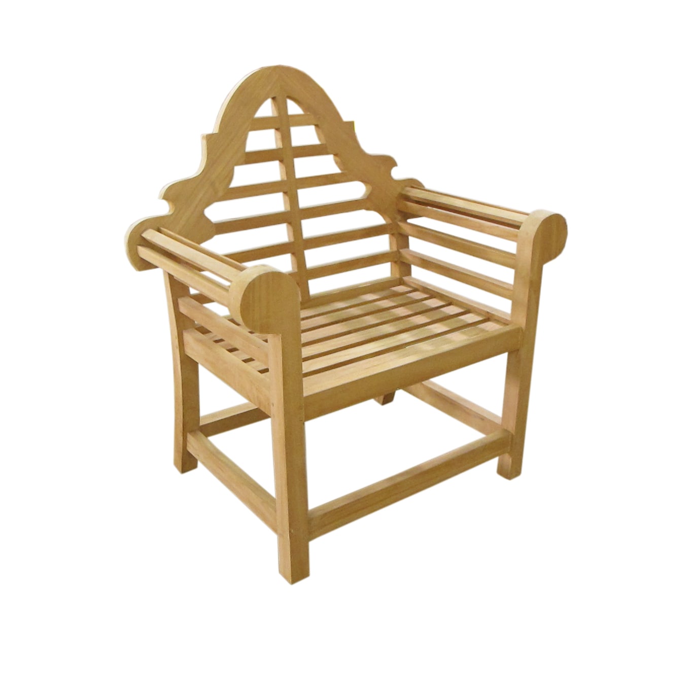 Handmade D Art Teak Lutyen Arm Chair Indonesia