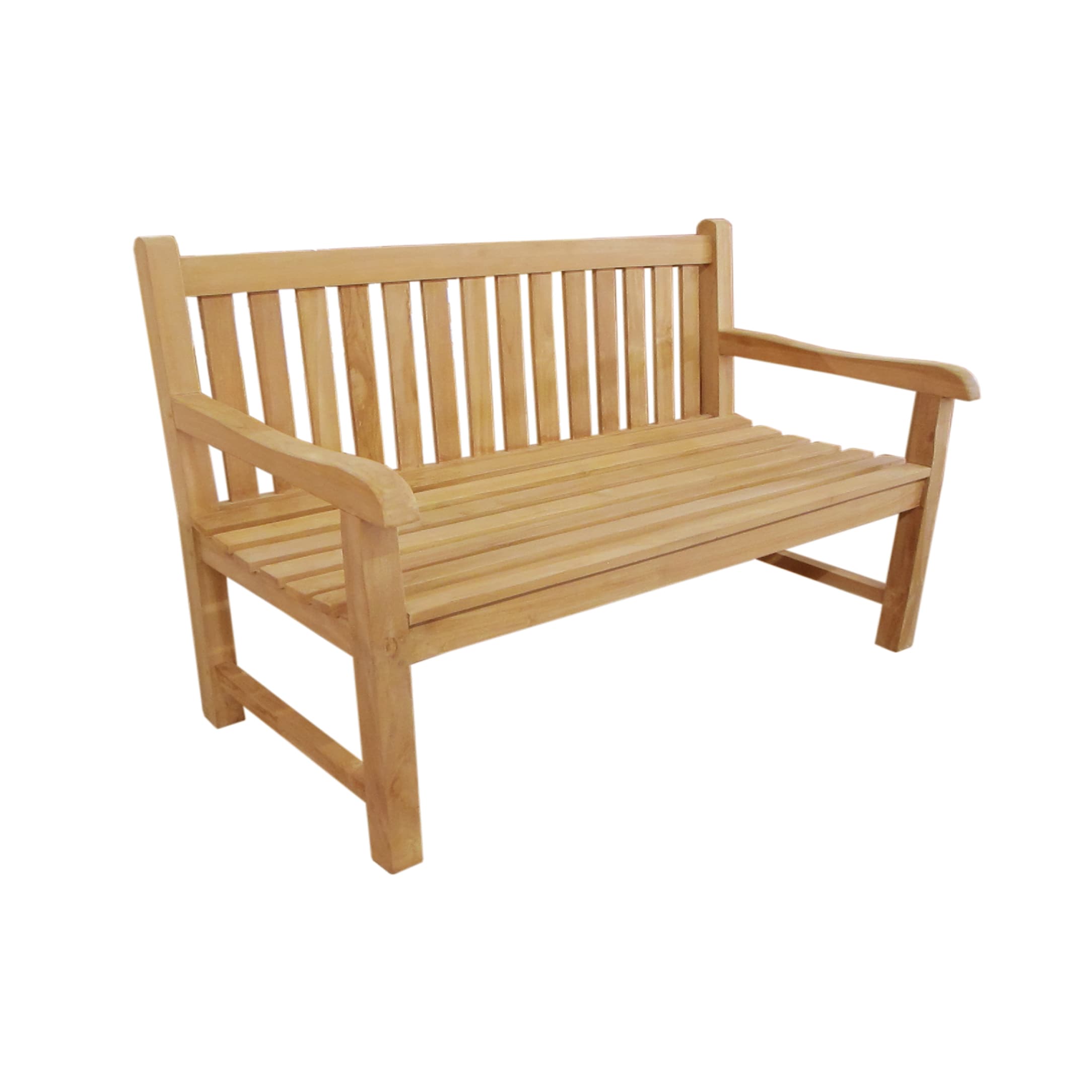 Handmade D Art Teak Riverside 3 Seater Bench Indonesia