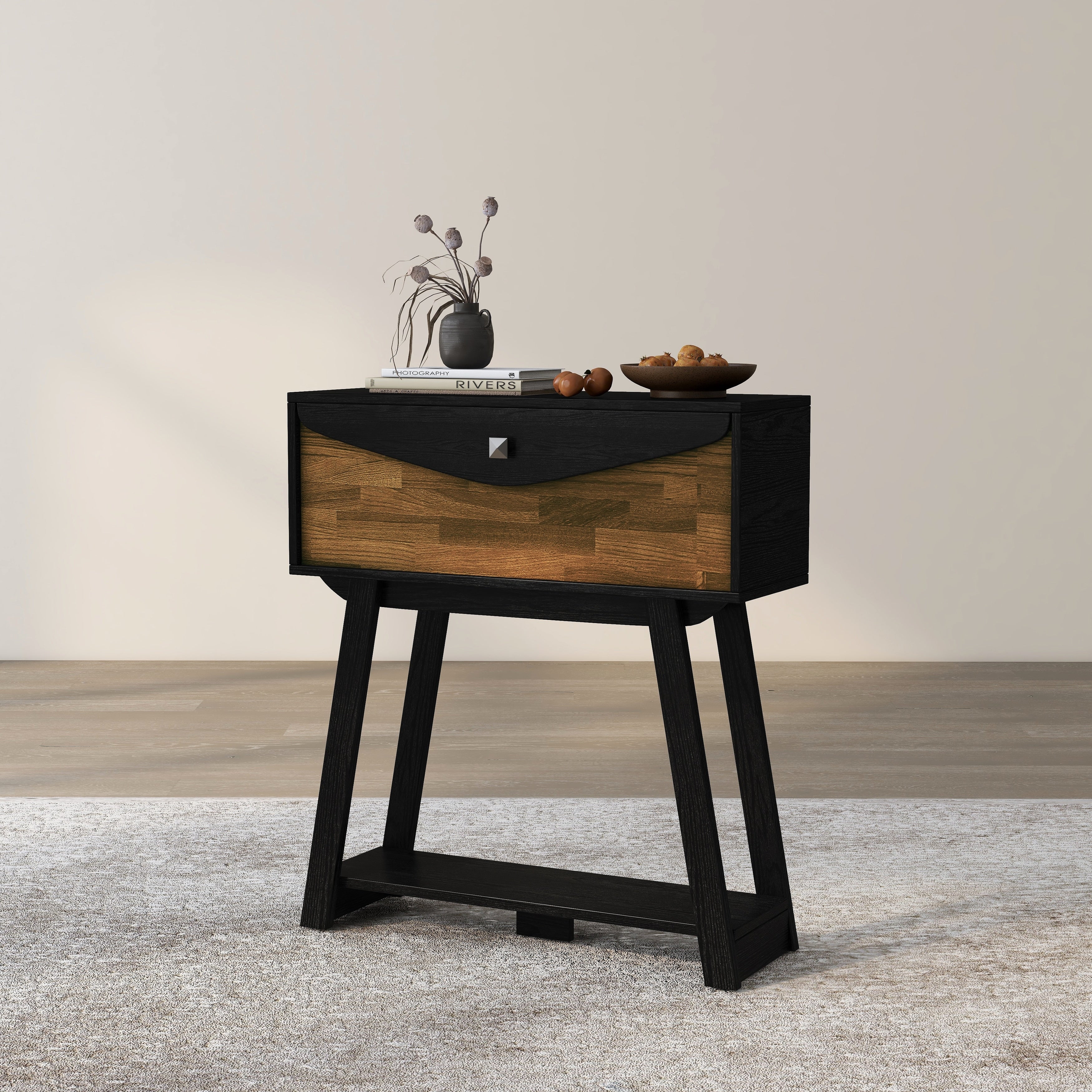 Farah Contemporary 1 Drawer Console Table