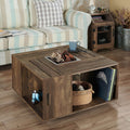 Terri Rustic Reclaimed Oak Finish Coffee Table