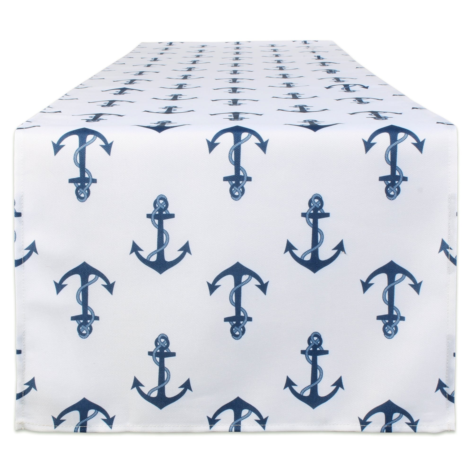 Dii Anchors Print Outdoor Table Runner 14X72