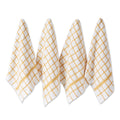 Dii Artichoke Windowpane Terry Dishtowel Set Of 4