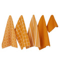 Design Imports Assorted Dishtowel Dishcloth Set Of 5 Dt 28 Inches Long X 18 Inches Wide Dc 13 Inches Long X 13 Inches Wide
