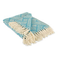 Dii Basketweave Woven Throw 50X60 With 3 Fringe Stone 1 Piece