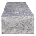Dii Black Velvet Table Runner