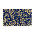 Dii Blue Peonies Doormat